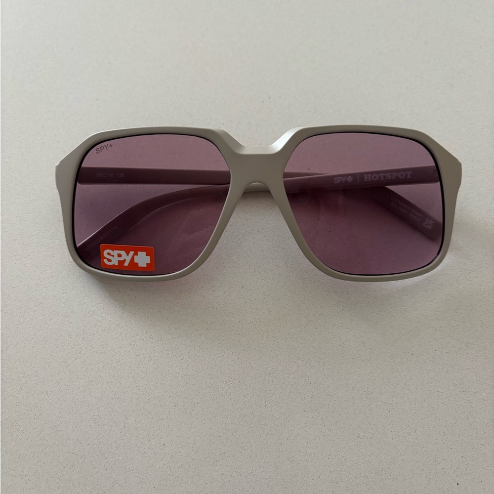 SPY Unisex Sunglasses - Hot Spot Matte Misty Gray